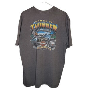 Harley Davidson T-Shirt Sze XL House Of Thunder Morgan Hill California Biker Tee